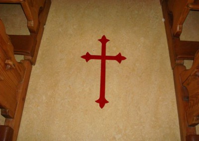Church flooring by Gerry Cronolly Flooring